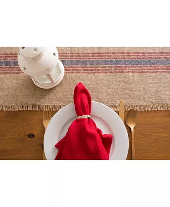 Design Imports Burlap Table Runner 14 x 108