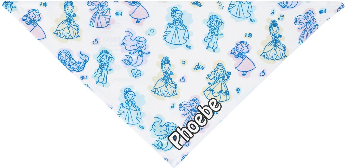 Disney Princesses Personalized Dog and Cat Bandana