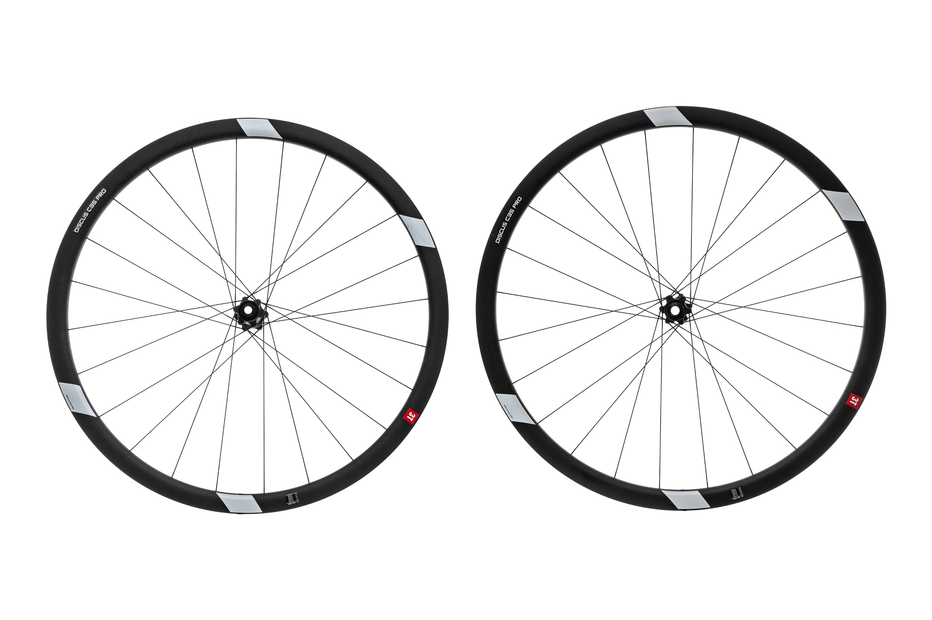 3T Discus C35 Pro Aluminum Clincher 700c Wheelset