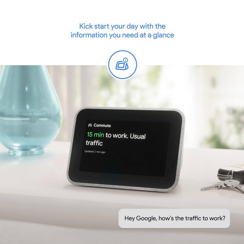 Lenovo Smart Clock with the Google Assistant ZA4R0002US