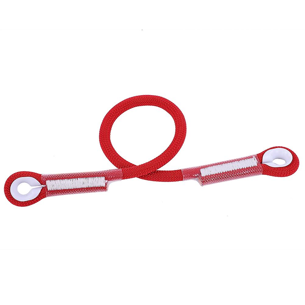 60/120/150cm Outdoor Survival Climbing Safety Rope With Ring Bearing(red 60cm)