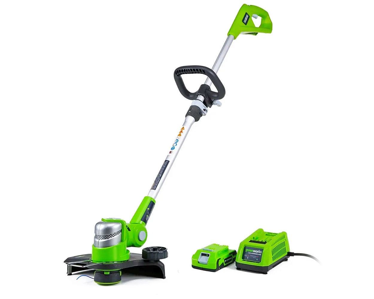 24V 12-Inch Cordless String Trimmer  Edger | Greenworks