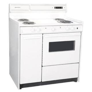 Summit Appliance 36 in. 2.9 cu. ft. Electric Range in White WEM430KW