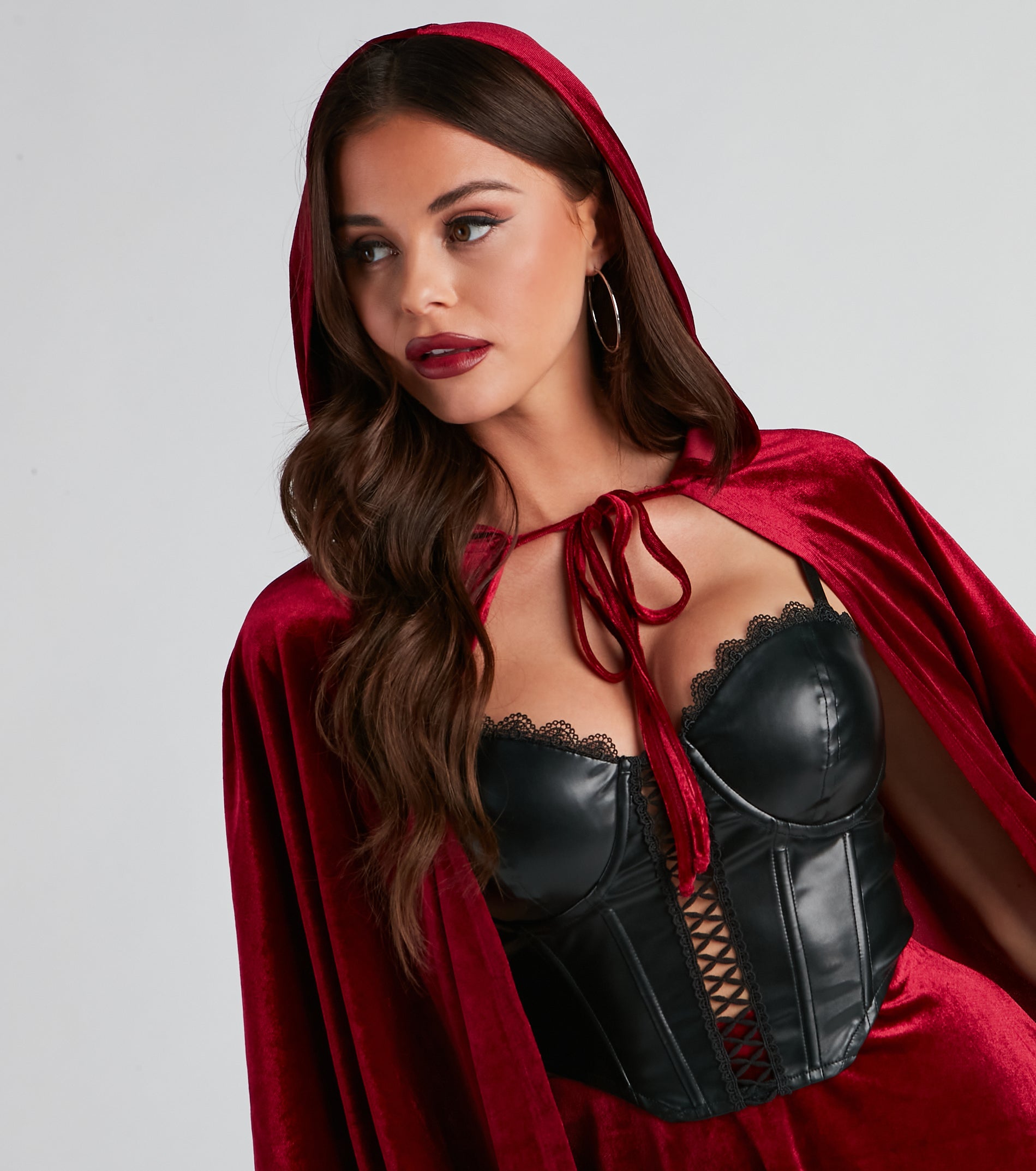 Lil Red Velvet Halloween Cape