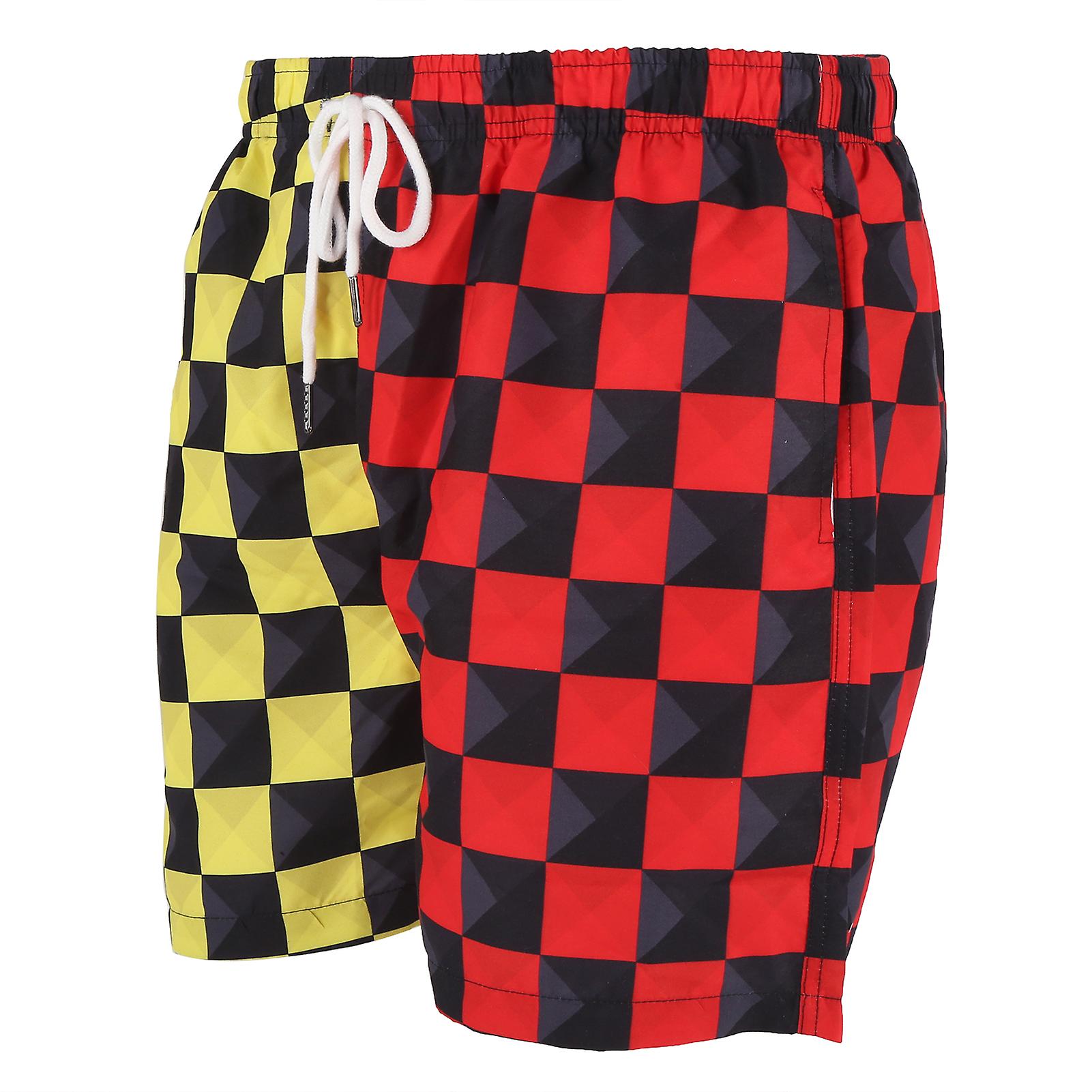 Summer Swimming Beach Shorts Upf 50+ Men Shorts Drawstring Elastic Waist Shortsstk102006 M