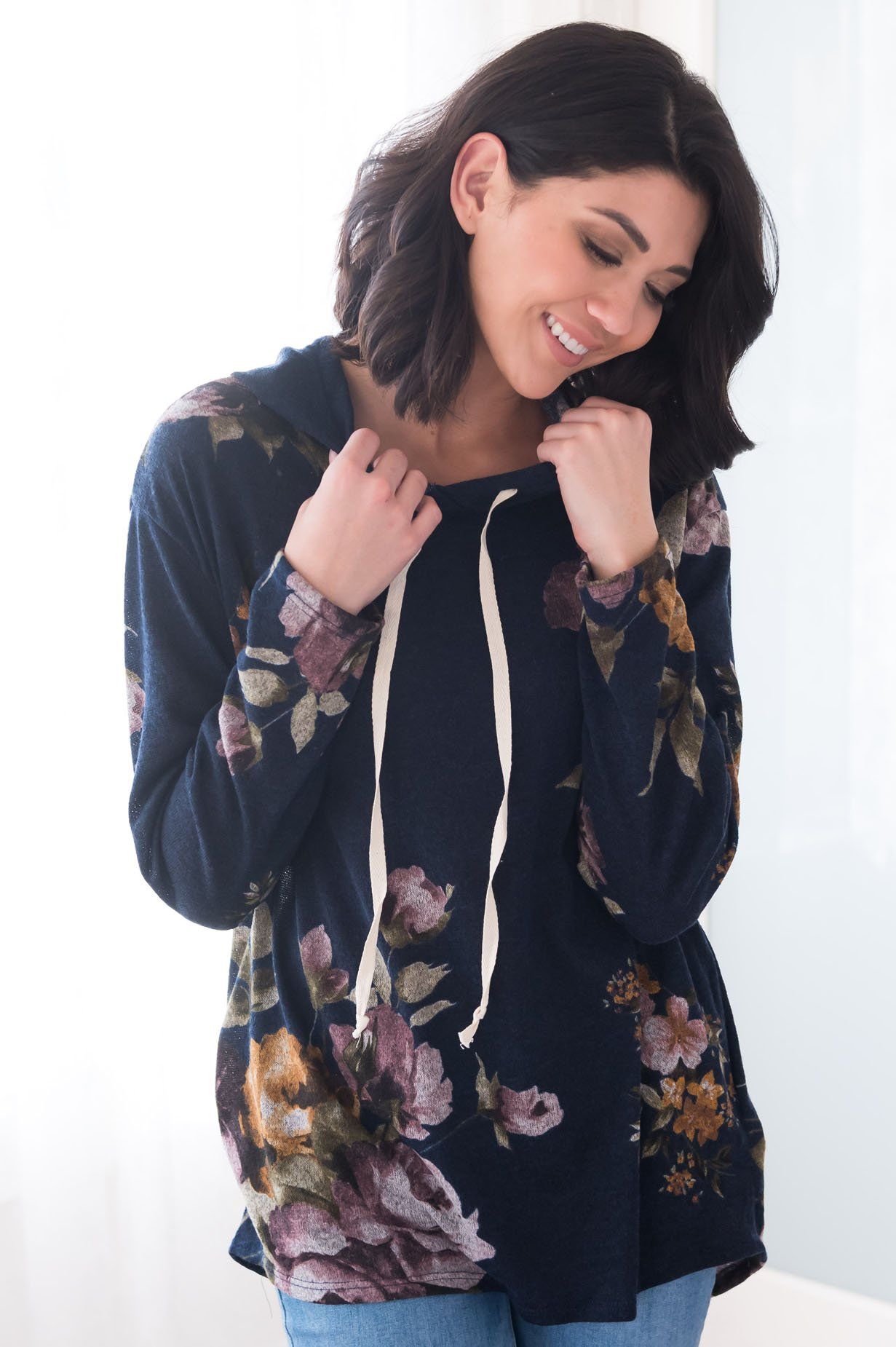 Bloom Boldly Modest Hoodie