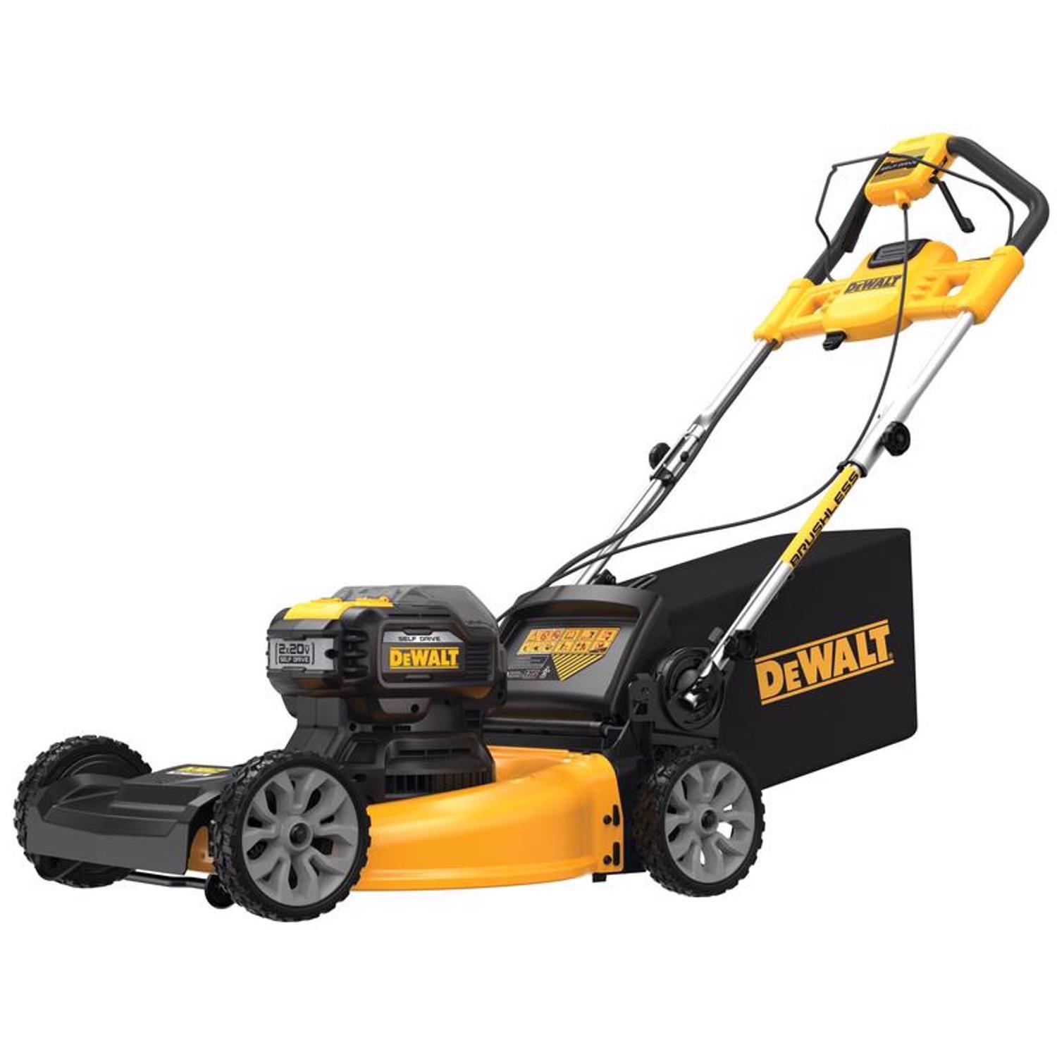 DeWalt 20V MAX DCMWSP244U2 21 in. 20 V Battery Self-Propelled Lawn Mower Kit (Battery \u0026 Charger)