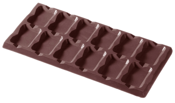 Chocolate World CW2111 Chocolate mould tablet 2x6 ...