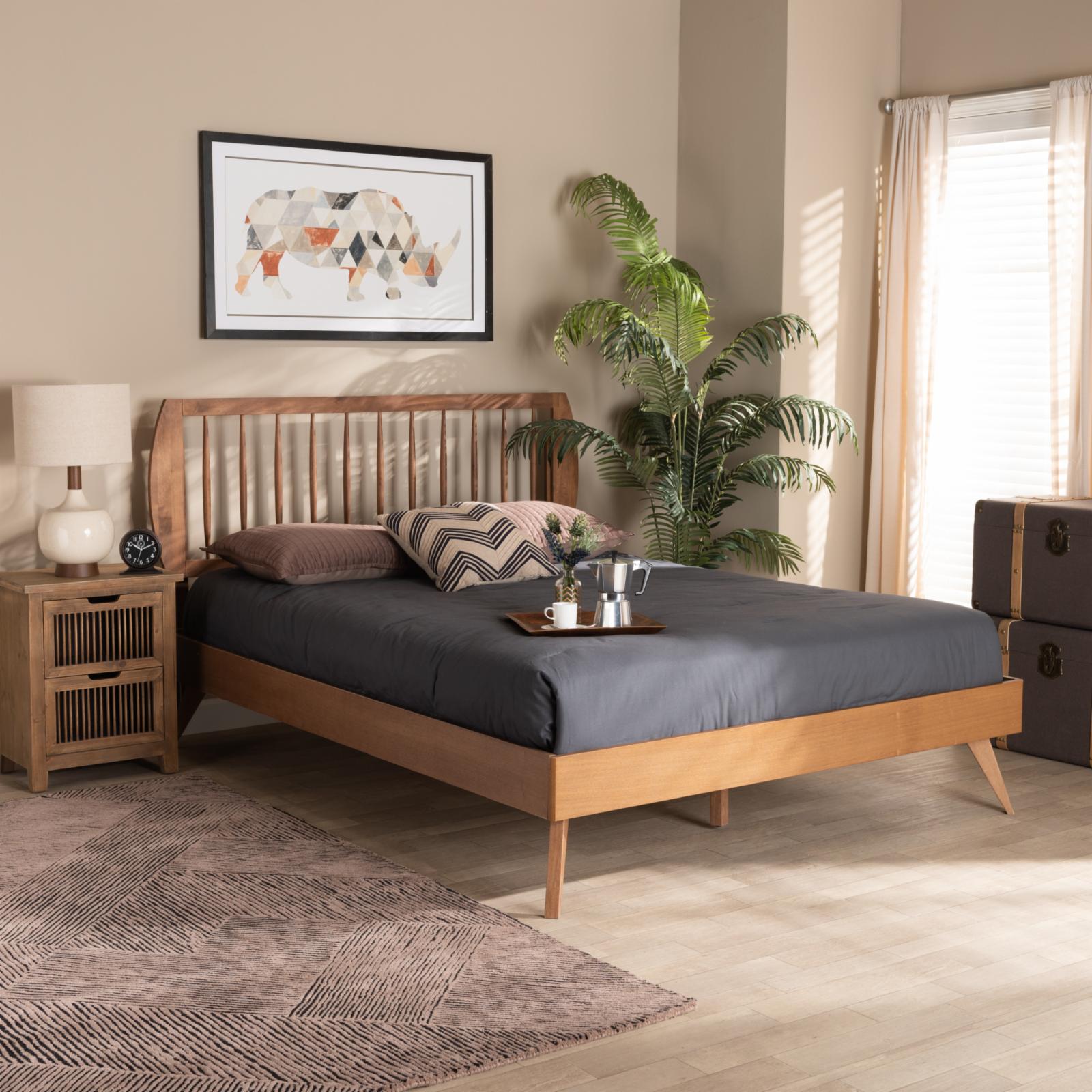 Baxton Studio Emiko Platform Bed