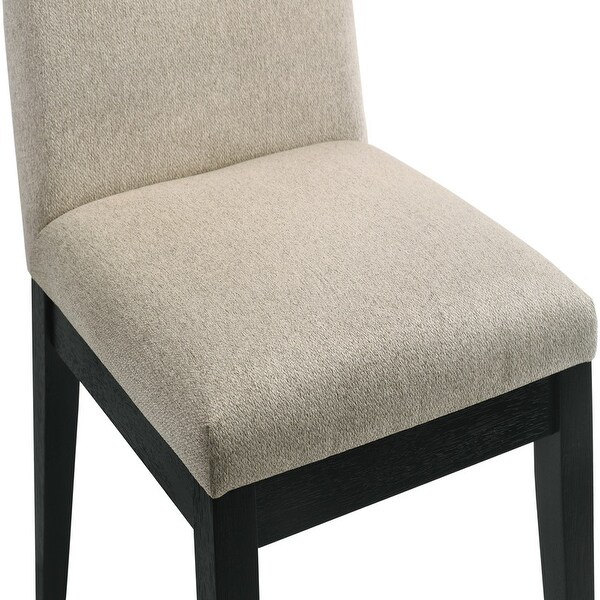 Best Master Furniture Terra Beige Linen Dining Chair (Set of 2)