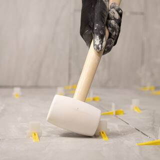 QEP 16 oz. White Rubber Tile Tapping Mallet 61613