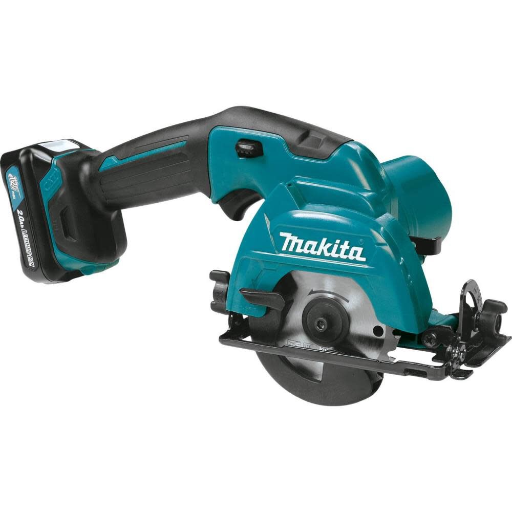 Makita 12 Volt Max CXT Lithium-Ion 3-3/8 in. Cordless Circular Saw Kit SH02R1 from Makita