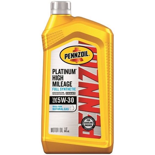 Pennzoil 5w 30 Platinum High Mileage