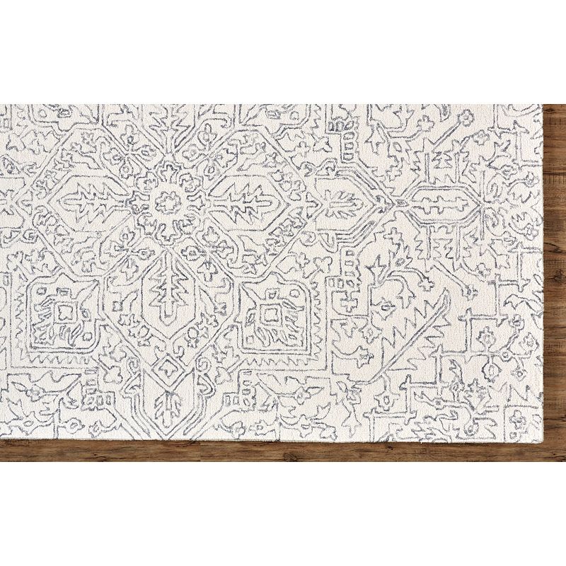 Weave and Wander Natal Beige Ornamental Area Rug