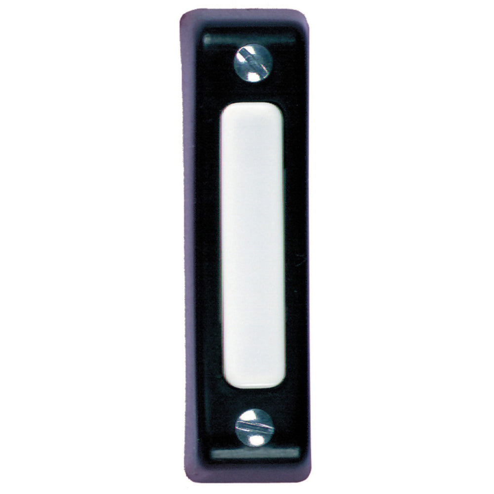 DOORBELL PUSH WIRED BLK