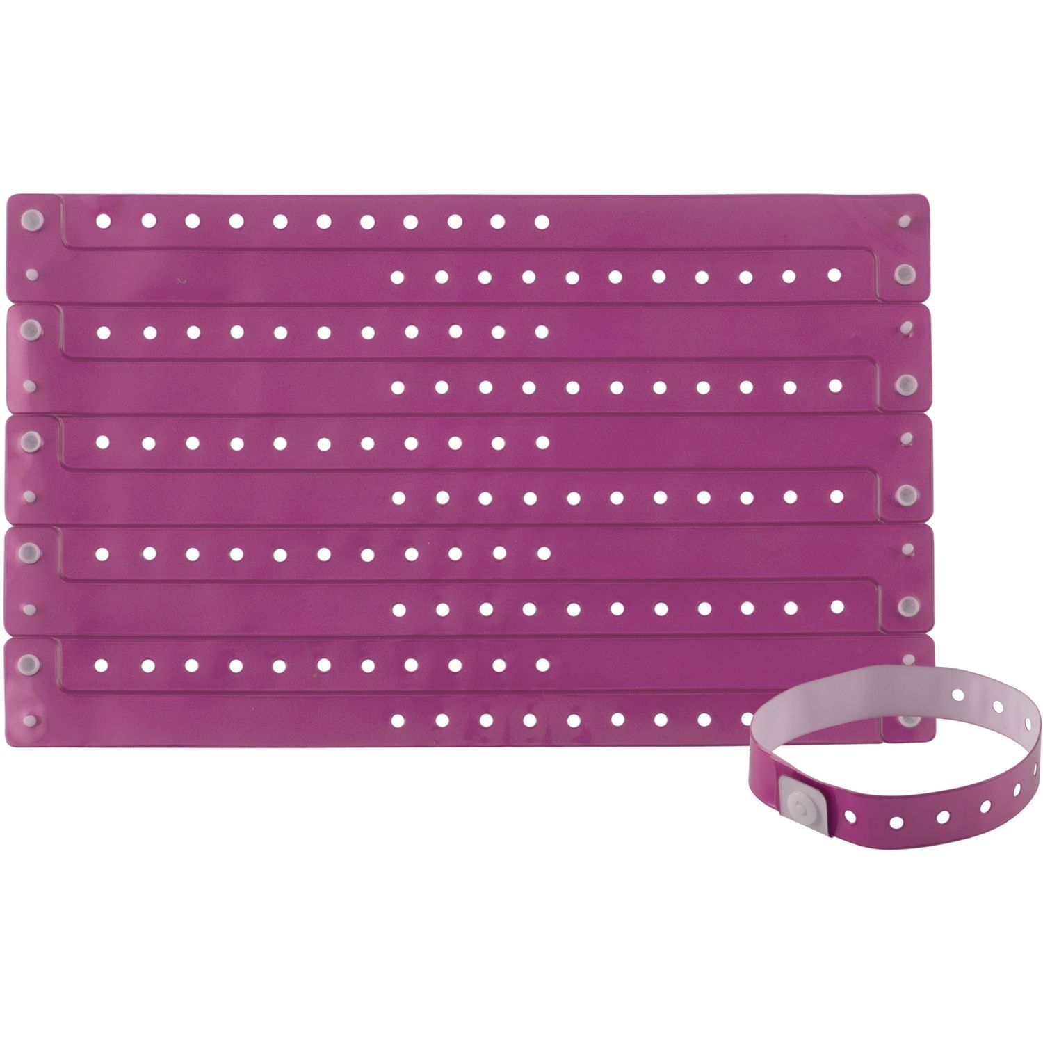 Colored Vinyl Wristbands by Advantus Corp AVT97762