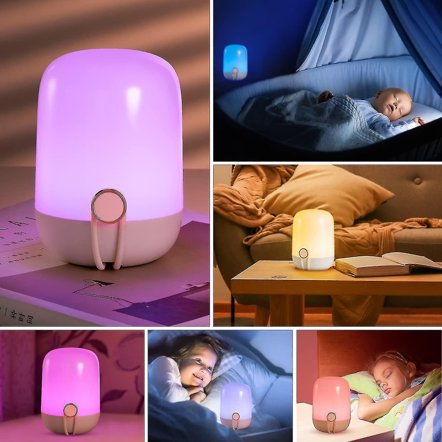 Night Light，led Touch Night Lamp For Breastfeeding And Swaddling， Led Touch Night Lamp For Kids Bedr