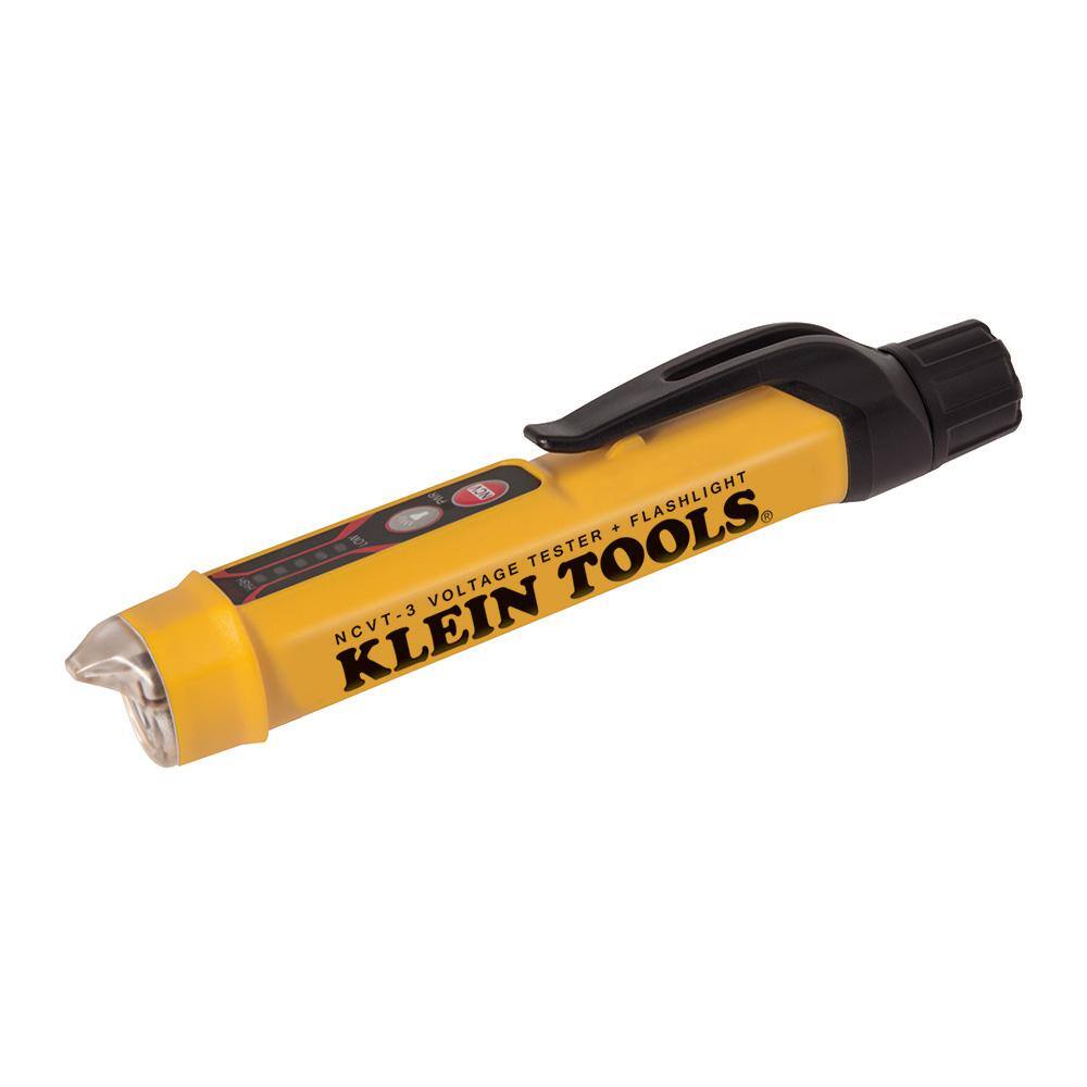 Klein Tools 3-Piece Voltage Tester Stubby Multi-bit Screwdriver and Level Tool Set M2O41132KIT