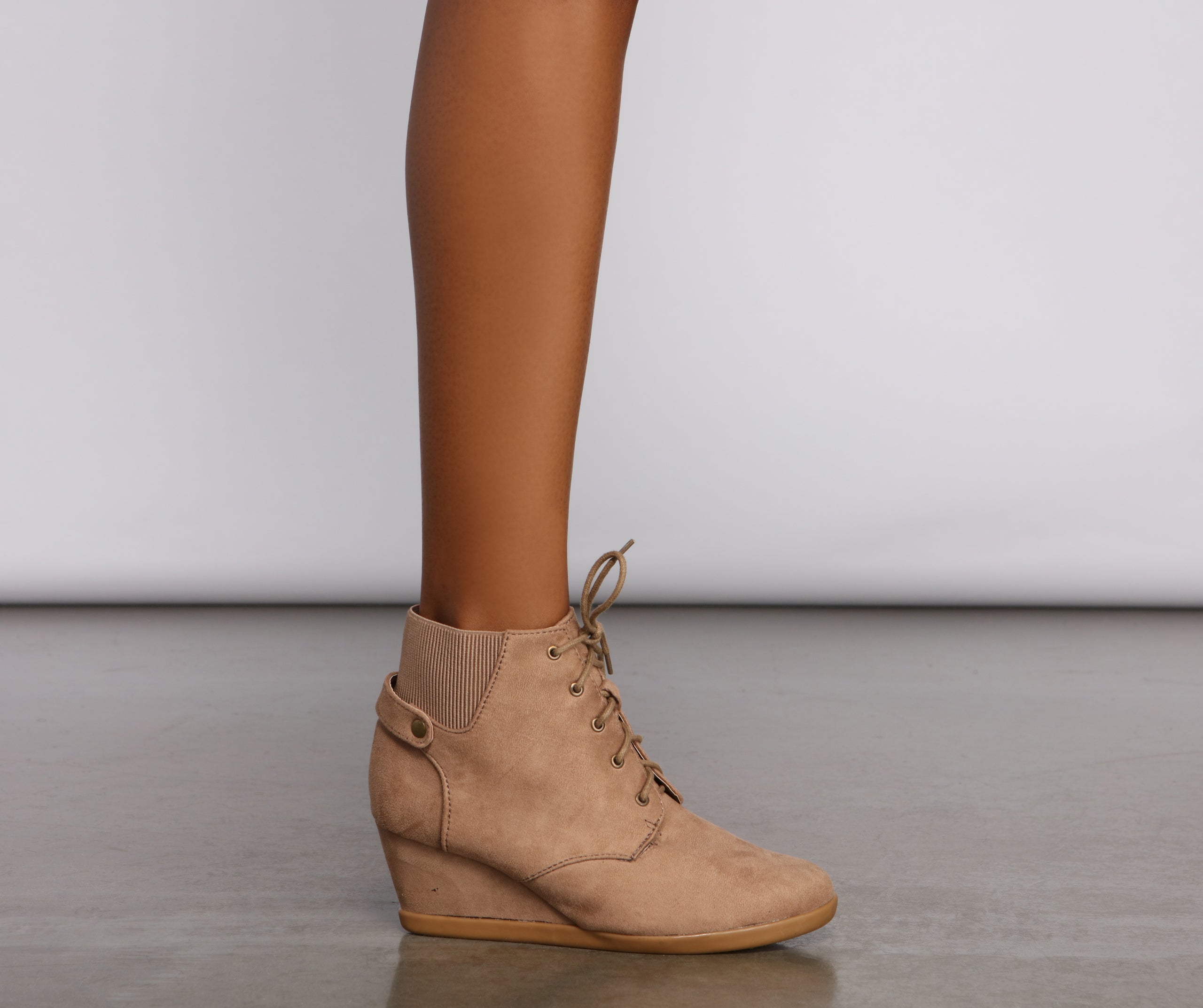 So Basic Faux Suede Booties