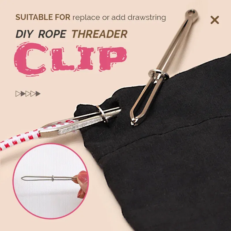 (🔥  Promotion- SAVE 48% OFF) DIY Rope Threader Clip - Buy 3 get 2 f