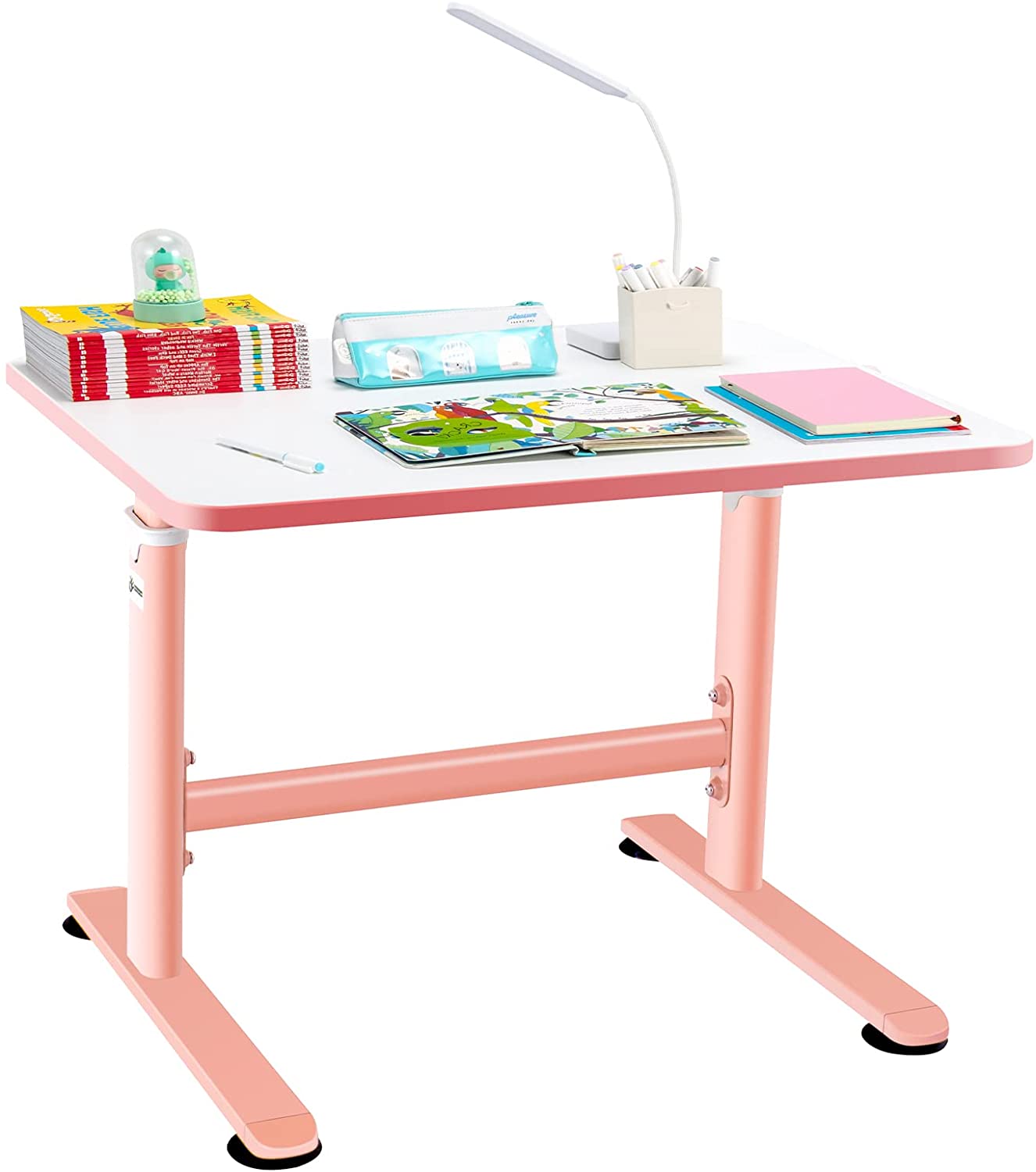 Kids Desk, Height Adjustable Children Study Desk for 3-10 Years Old Boys & Girls