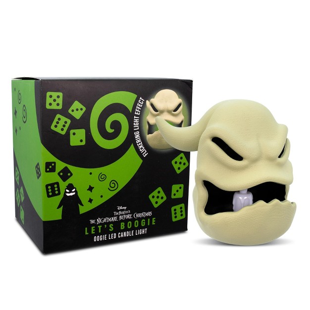 Ukonic Disney Nightmare Before Christmas Oogie Boogie Led Flickering Flameless Candle