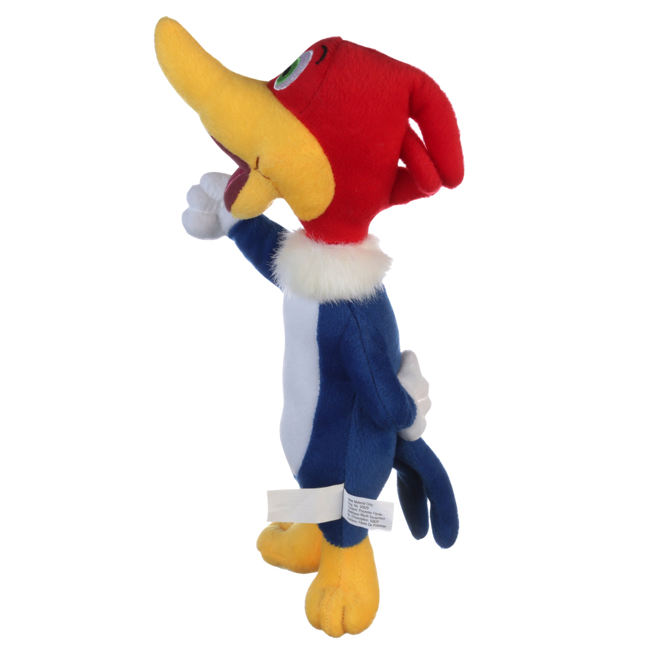 Multipet Woody Woodpecker Plush Talking Dog Toy