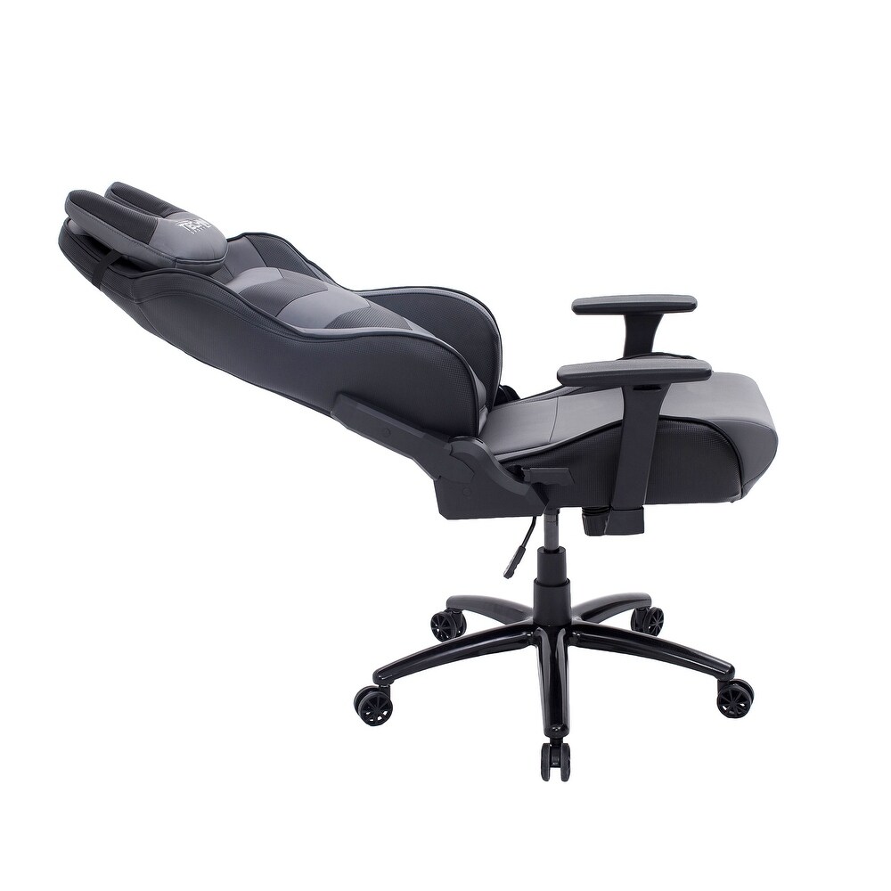 Grey/Black Sport Ergonomic High Back Racer Style PC Gaming Chair