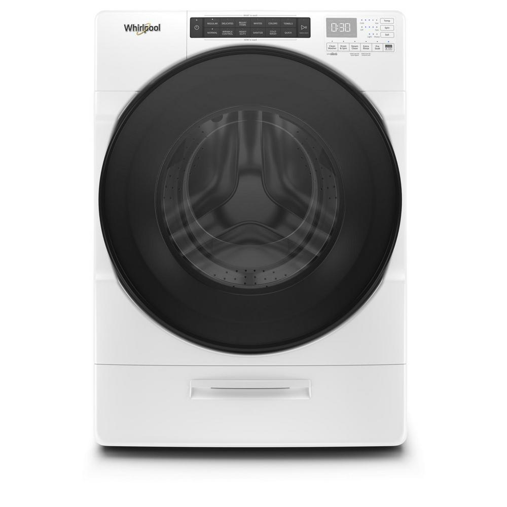 Whirlpool WFW6620HW 52 cu ft ClosetDepth Front Load Washer With Lo