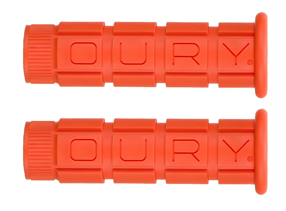 Oury Single Compound MTB Grips - Orange