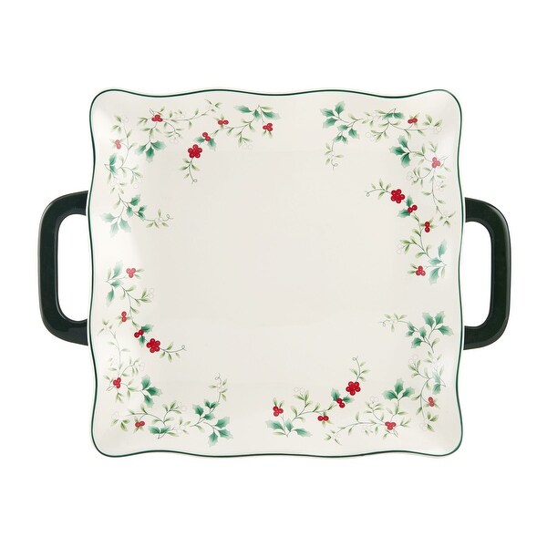 Pfaltzgraff Winterberry 15.25in Handheld Platter