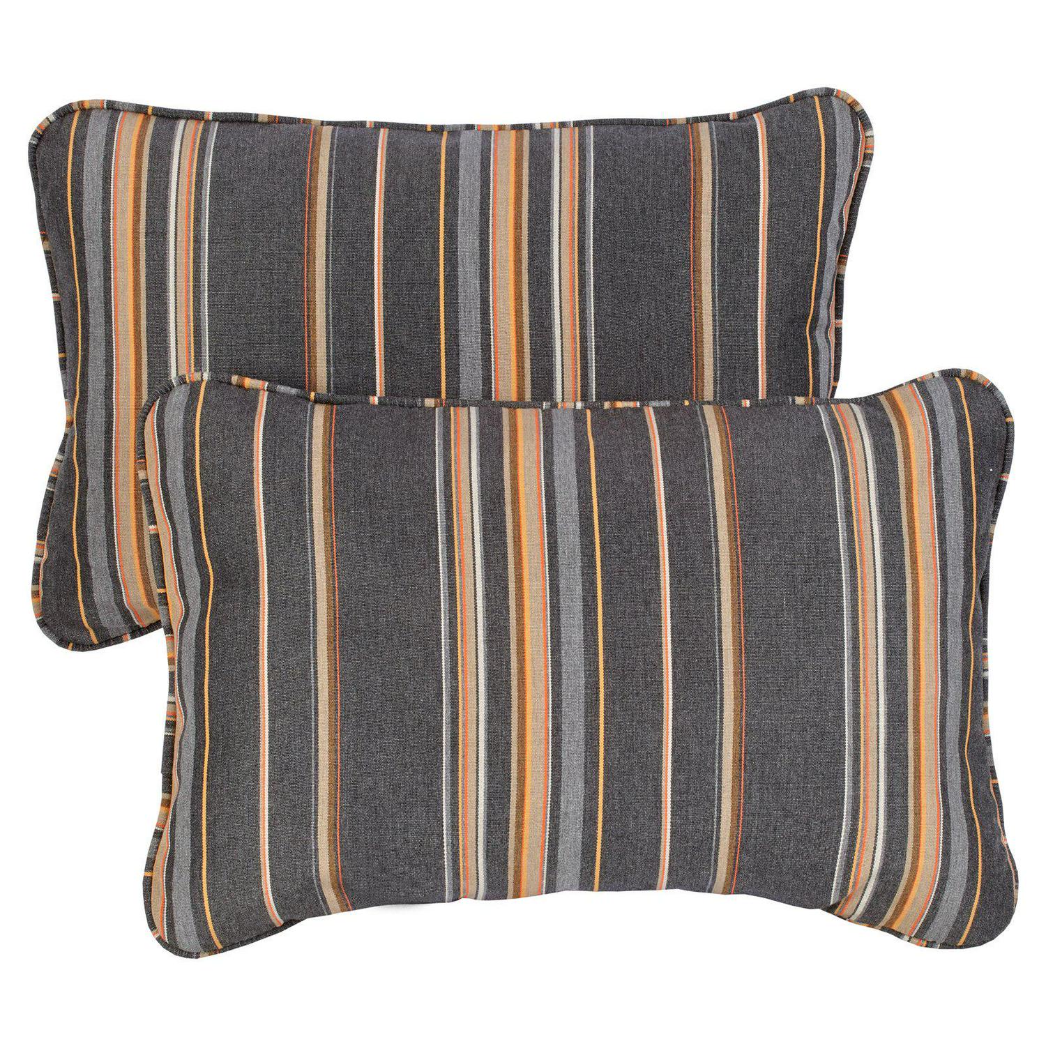 Mozaic Company Sunbrella Stanton Outdoor Corded Pillow Set