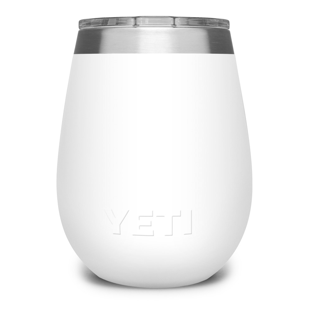 Yeti Rambler Wine Tumbler with MagSlider Lid 10oz， White ;