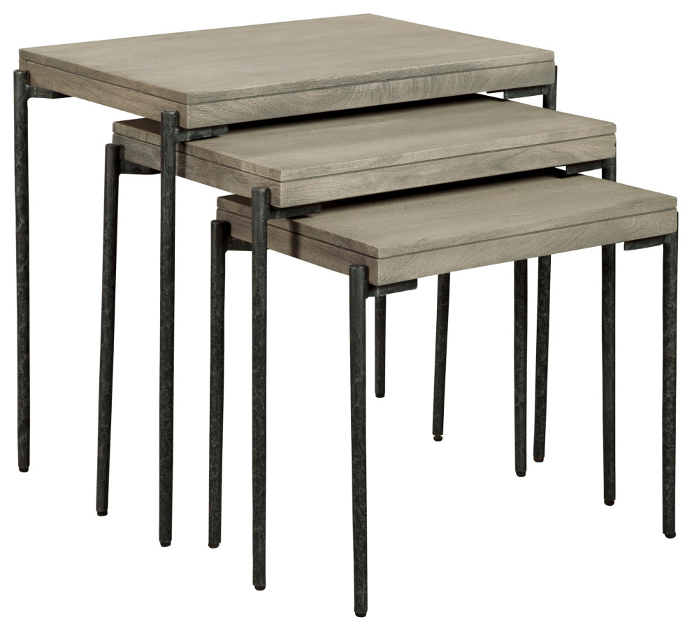 Edgewater Nest Of Tables   Industrial   Coffee Table Sets   by J. Thomas Products  Houzz