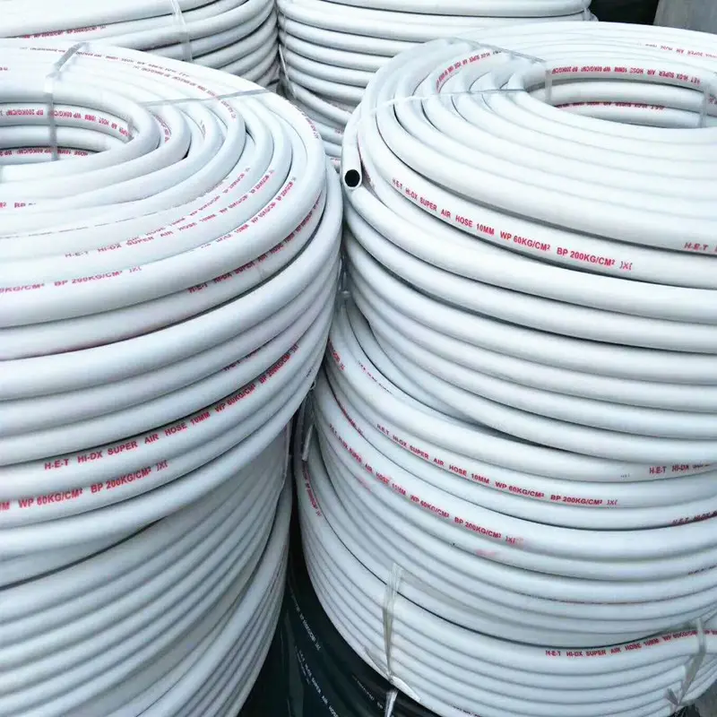 UV resistant PVC material colorful high pressure air supply hose for pump