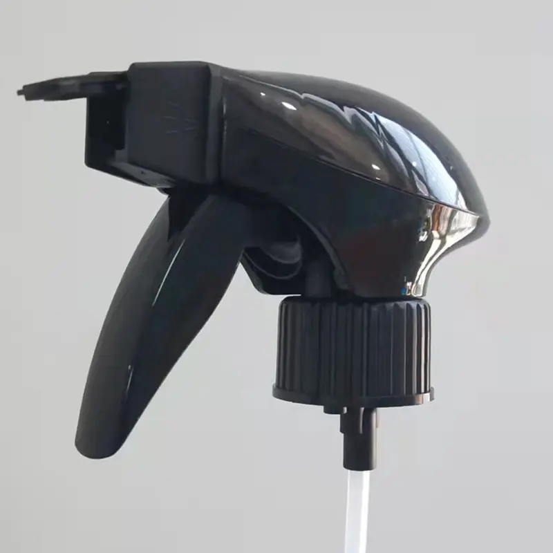 28mm black Plastic PP 360 degree upside down foam mist trigger water sprayer