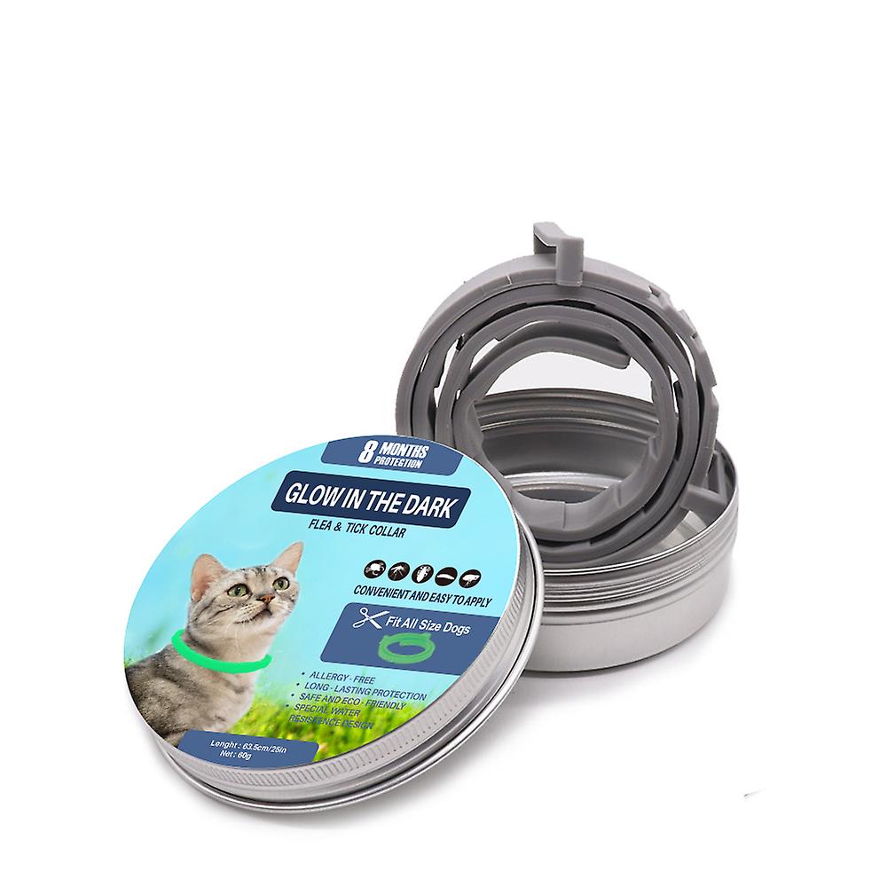 Pet Deworming Flea Collar Retractable Necklace Anti Flea And Tick Big Dog Puppy