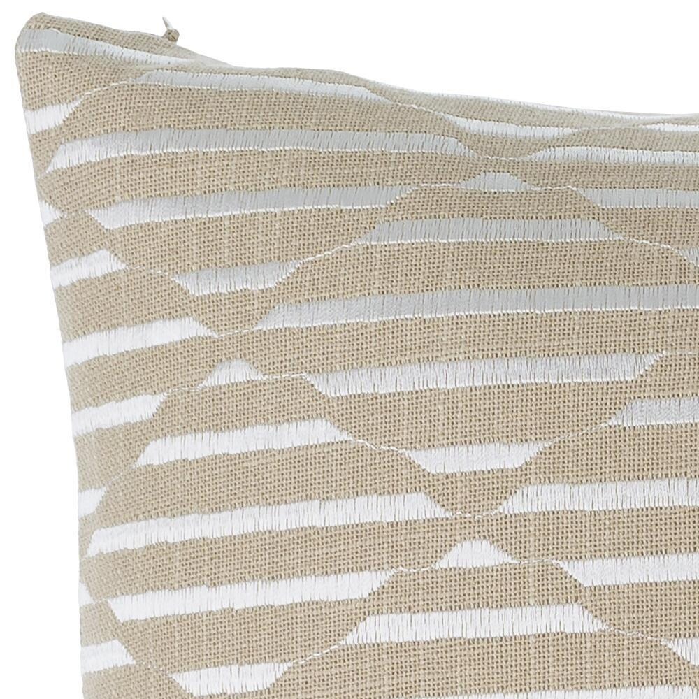 Bryanna Farmhouse Geometric Accent Pillow