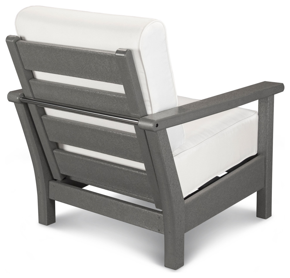 Polywood Harbour Deep Seating Chair   Contemporary   Outdoor Lounge Chairs   by POLYWOOD  Houzz