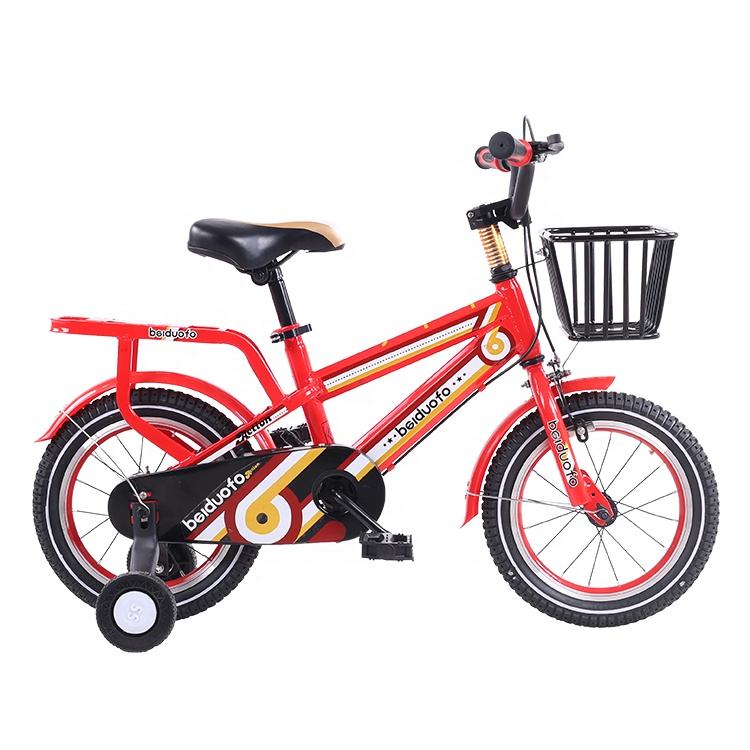 Wholesale good quality carbon steel frame bicycle kids cheap price  12 inch 16 inch kids bike for kids 6 years old