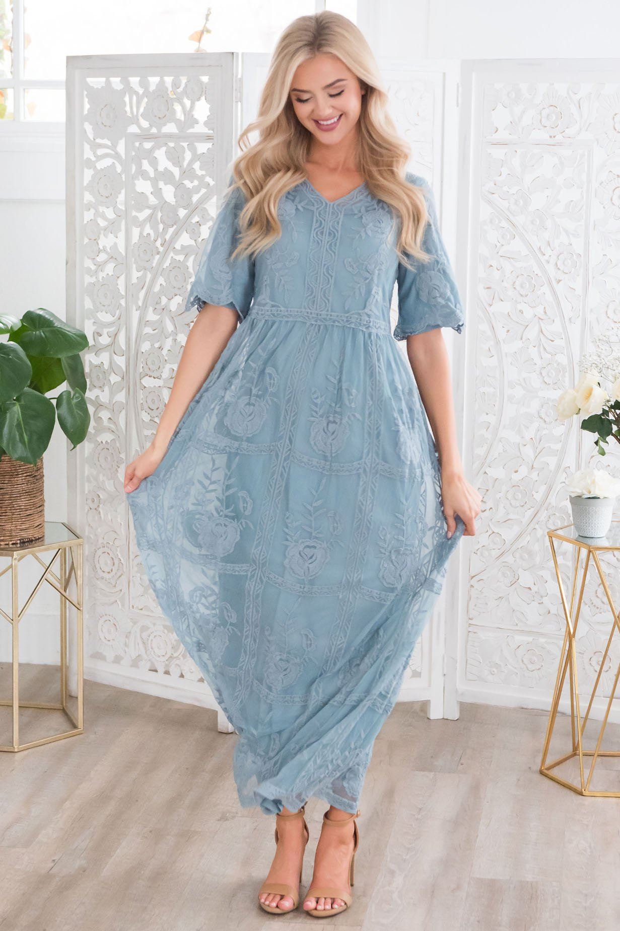 The Lexi Boho Maxi Dress