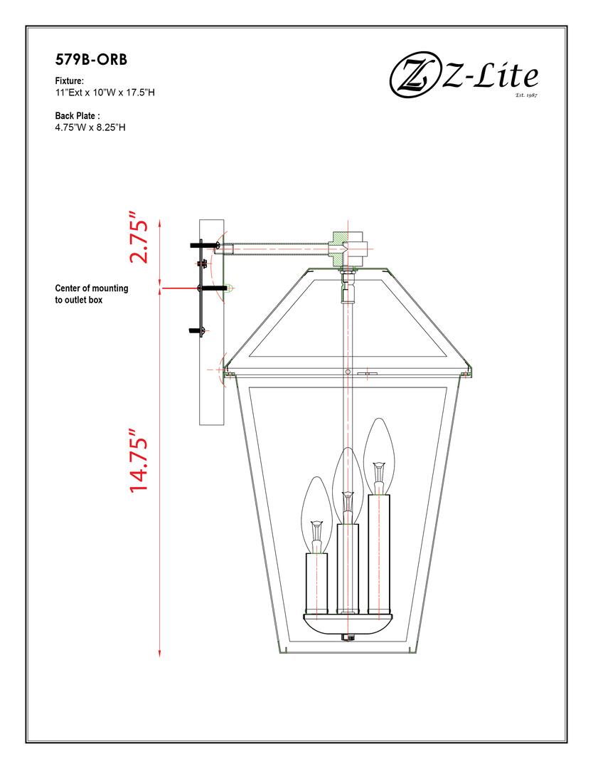 Z-Lite 579BORB