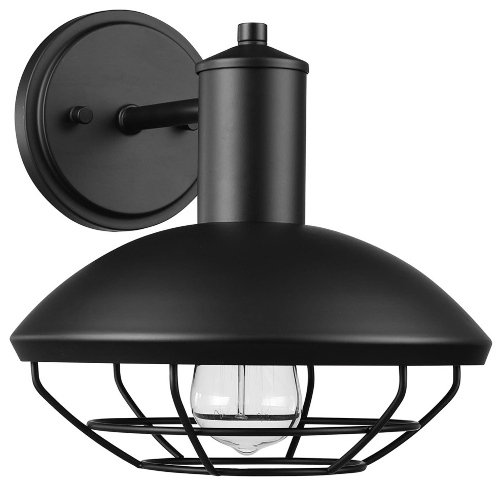 Bellevue GEWS19062 Sigma 10 quotTall LED Outdoor Wall Sconce   Outdoor Wall Lights And Sconces   by Buildcom  Houzz