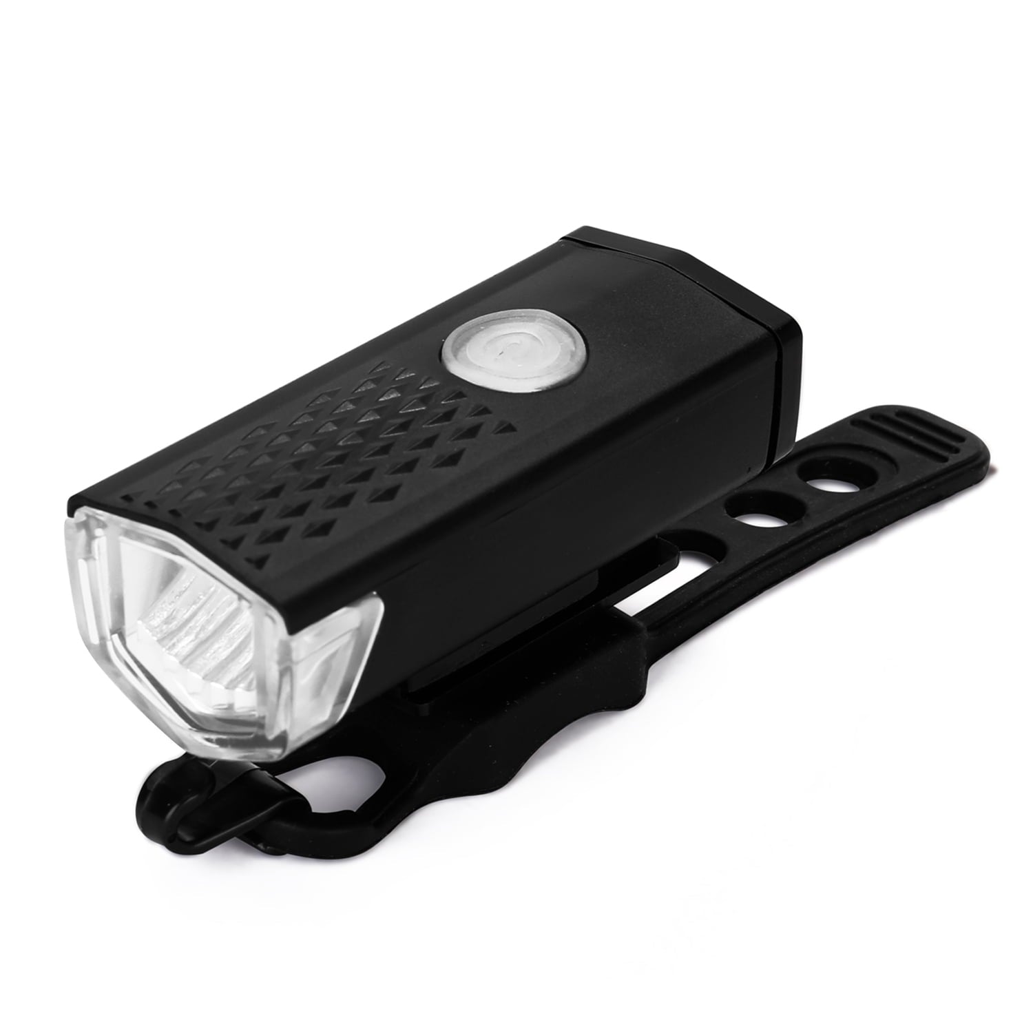 Waterproof USB Rechargeable Front Bike Cycling Torch Handlebar Flashlight Bike Accessories