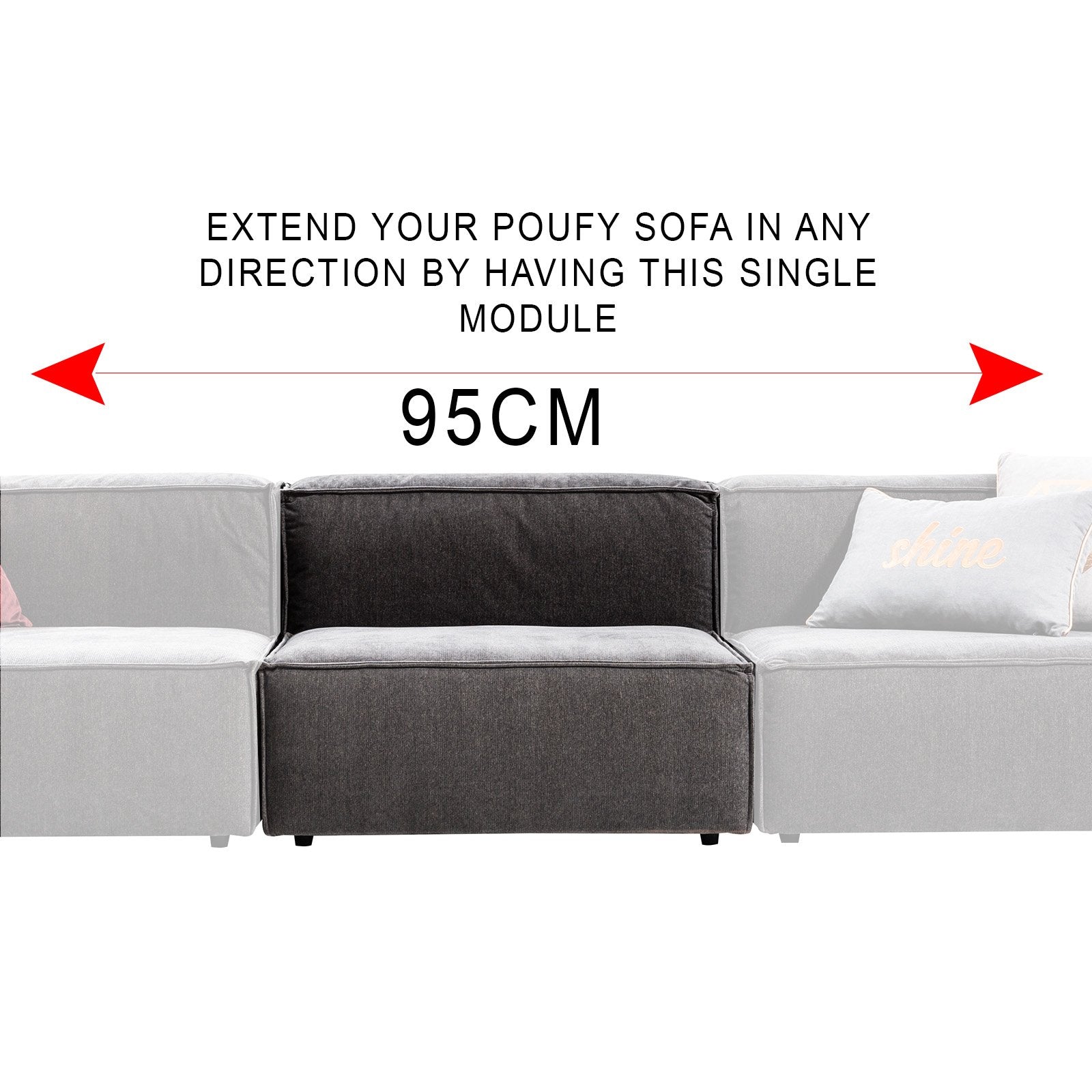 Poufy Lego Design Sofa  Pouffy001