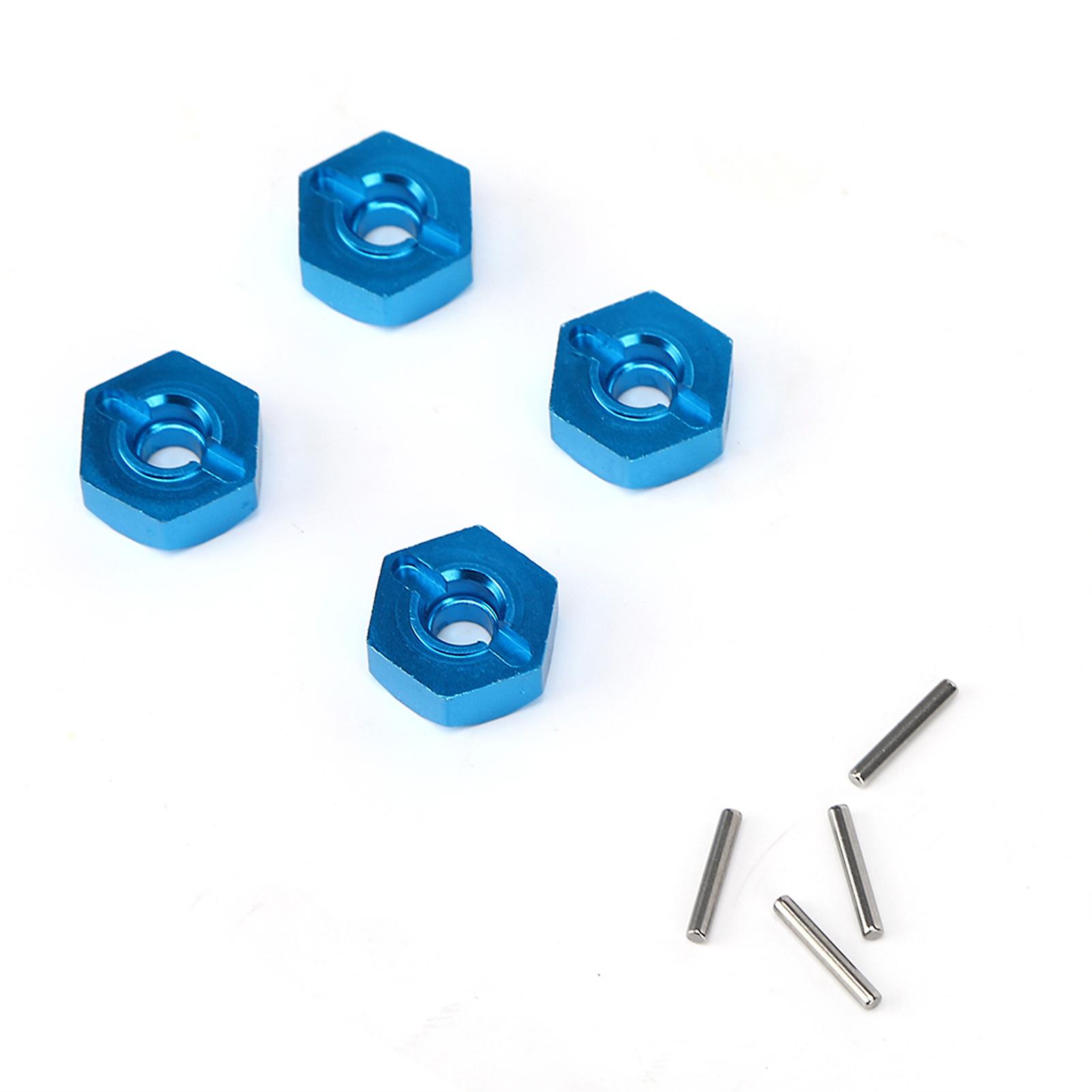 5mm Wheel Hex Mount Hubs Nut With Pins Fit For Wltoys 1/14 144001 Rc Carblue 1266b