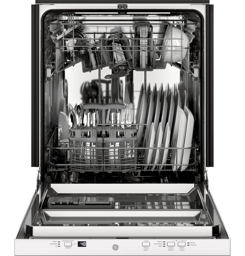 Ge Appliances GDT226SGLWW Ge® Ada Compliant Stainless Steel Interior Dishwasher With Sanitize Cycle