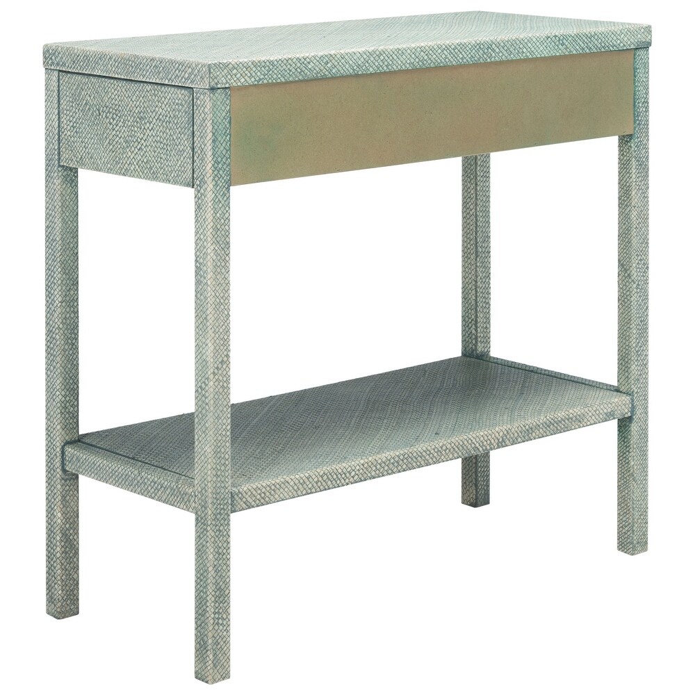 SAFAVIEH Asa 2 Drawer 1 Shelf Console Table   31\