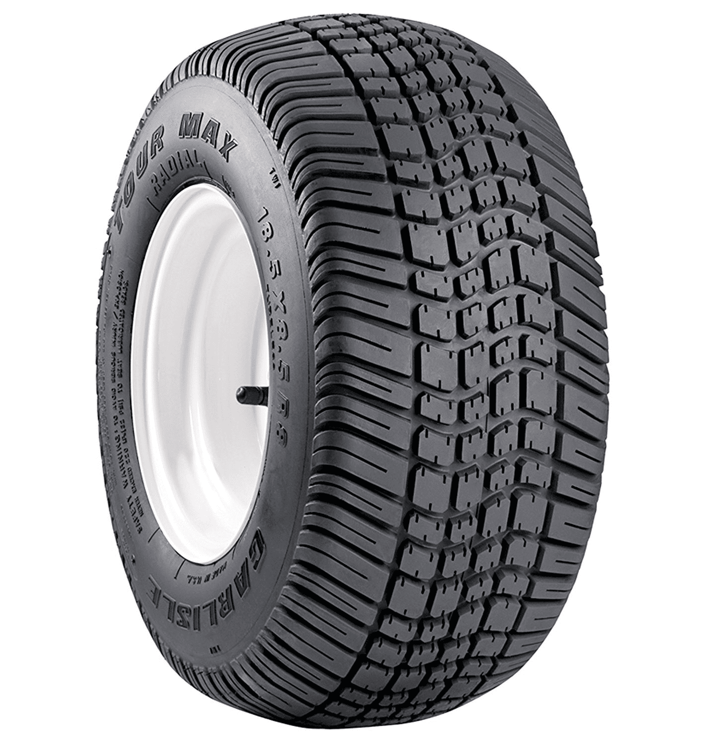 Carlisle Tour MaX DOT Approved Golf Cart Tire- 18.5X8.50R8 LRB 4PLY Rated