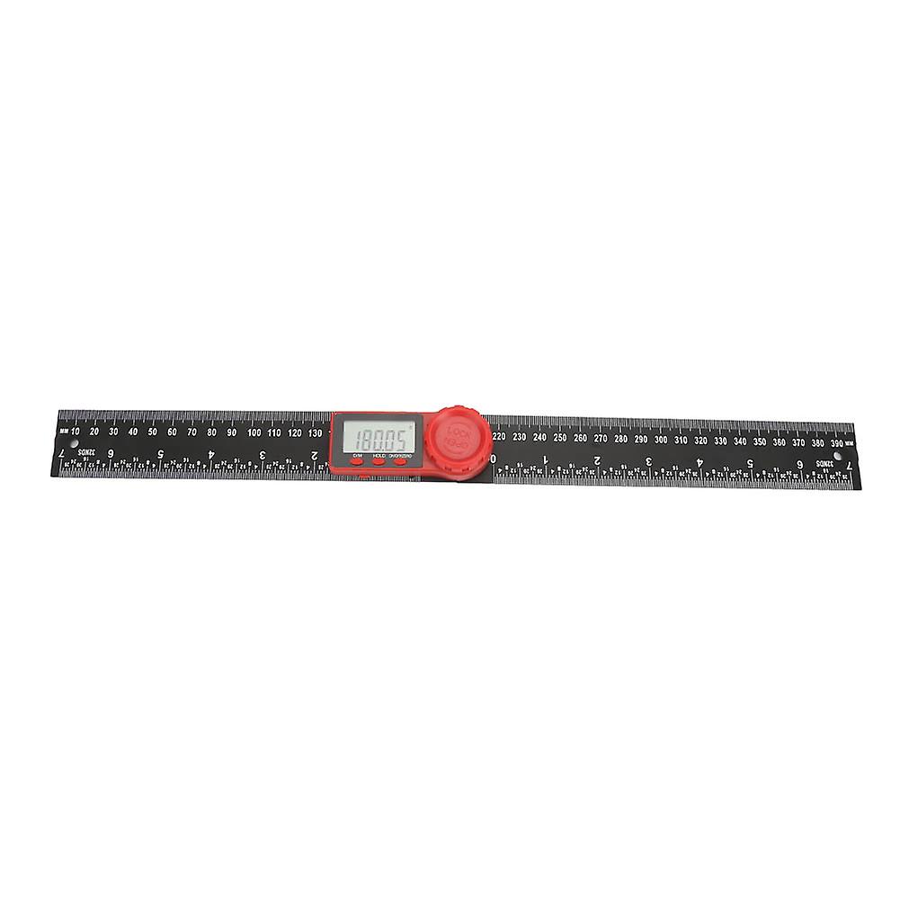 Carbon Fibre Multifunction Angle Finder Digital Protractor Ruler 360 Degrees 200mm